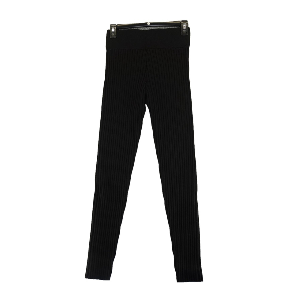 Lita by Ciara Icon Rib Legging in Merino mix Jersey Black Size XXS,S,M NEW $198